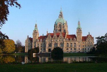 ドイツ ハノーファのラートハウス(市庁舎)